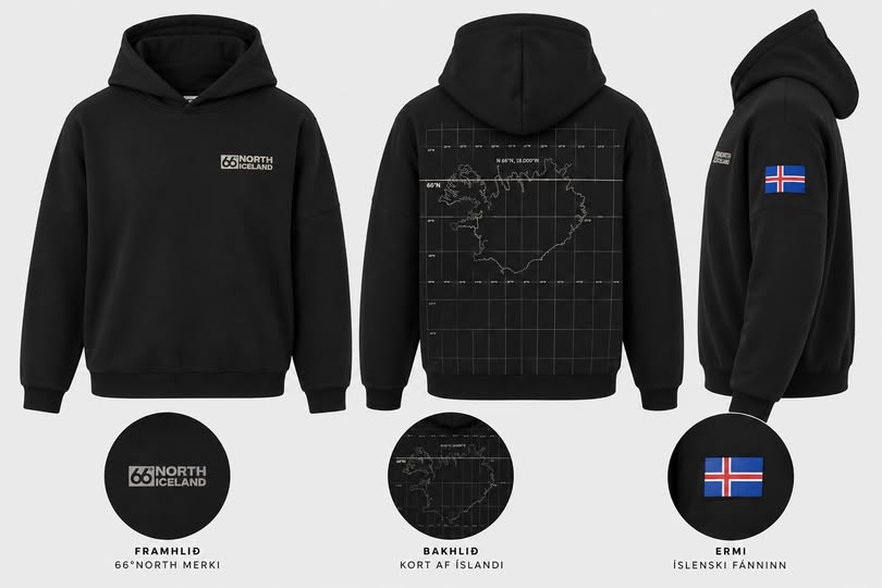 Snjóbretti - 66 Norður peysur greiðsla